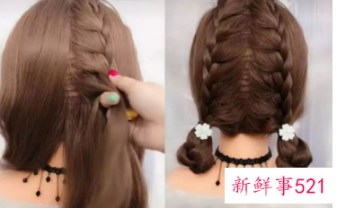 编发短发发型简单又好看