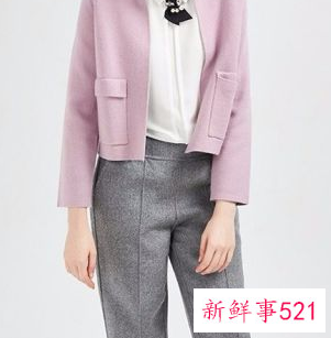 短款开衫搭配图片