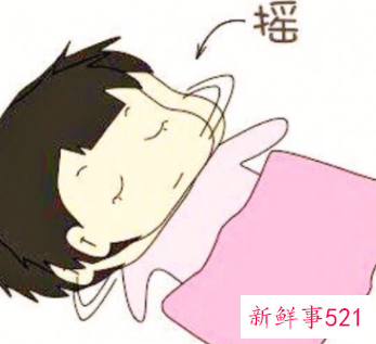 婴儿睡觉摇头