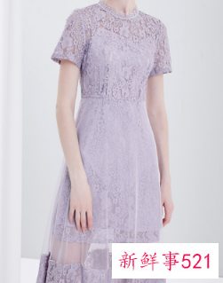 闪闪连衣裙搭配