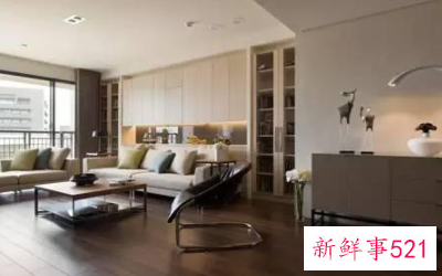 地板和家具的配色原则