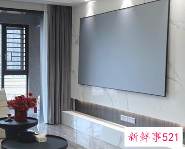 简单漂亮的电视墙图片