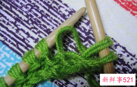 围巾的织法是怎么样的