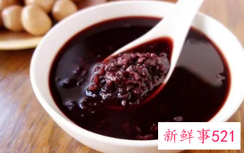 黑米薏米粥的功效与作用