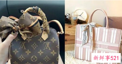 包包怎么系丝巾