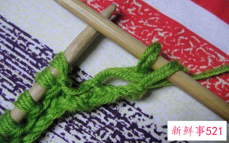围巾的织法是怎么样的