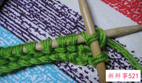 围巾的织法是怎么样的