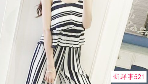 宽腿裤配什么上衣好看