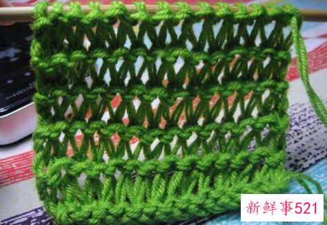 围巾的织法是怎么样的