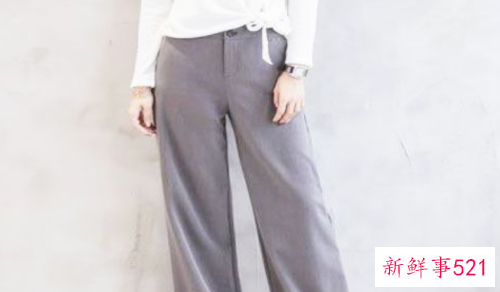 宽腿裤配什么上衣好看