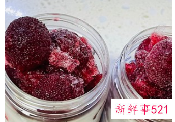 冰糖杨梅的制作方法步骤