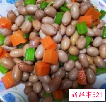 五香花生米的功效与作用