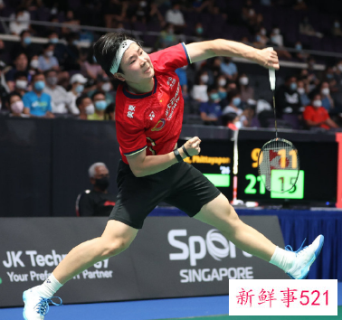 何冰娇惜败老将止步新加坡公开赛女单十六强