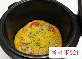 电饭煲做披萨的简单的方式