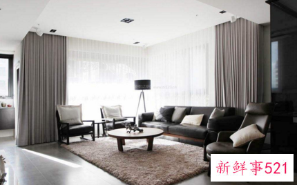 什么颜色的窗帘显高档