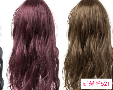 各种发型发色如何搭配