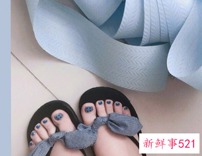 脚趾甲颜色美甲新款夏天