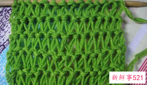 围巾的织法是怎么样的