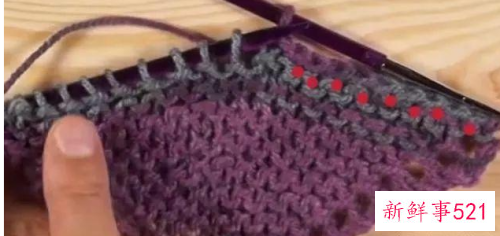 围巾的织法是怎么样的