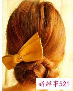 怎么弄头发好看又简单图片
