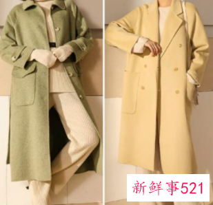 冬大衣怎么穿搭更有型清新亮色系列优雅迷人