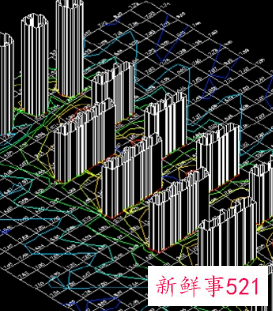建筑阳光照射分析图