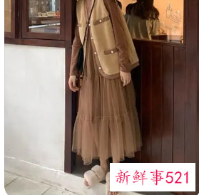 秋冬季长裙搭配什么外套