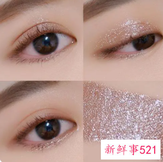 亮片眼影怎么涂好看