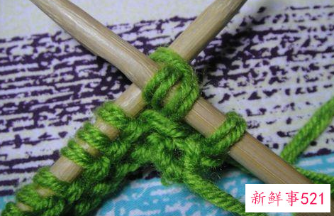 围巾的织法是怎么样的