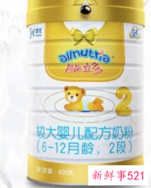 奶粉含乳铁蛋白排行榜