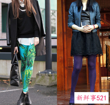 冬季保暖少不了打底裤