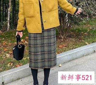 冬天半身长裙的穿搭