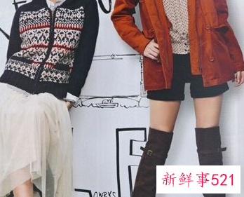 冬天半身长裙的穿搭