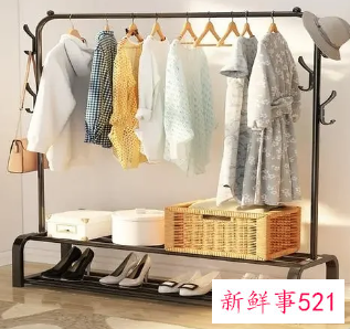 卧室挂衣架落地家用