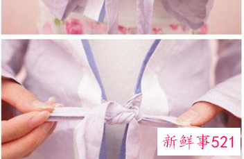 齐胸襦裙怎么穿