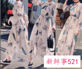 碎花裙搭配什么鞋子