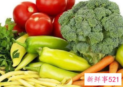 哪种蔬菜含纤维少