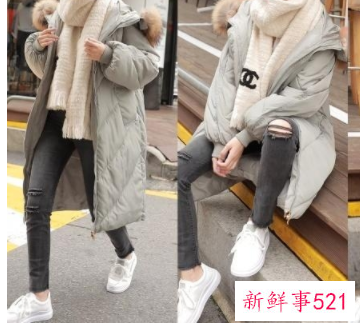 羽绒服搭配什么围巾