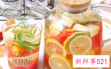 在家自制水果茶