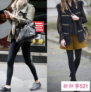 冬季保暖少不了打底裤