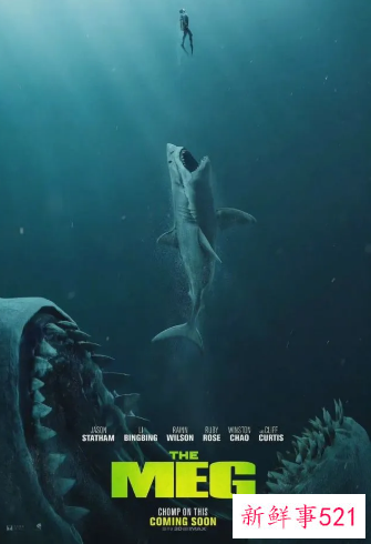 《巨齿鲨1》李冰冰角色女儿晒吴京合照