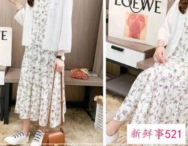 穿裙子配什么外套好看图片