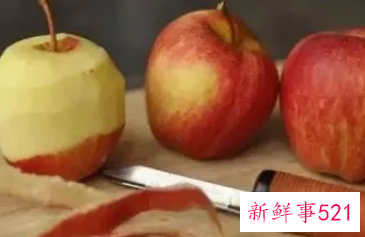 吃苹果不削皮的危害
