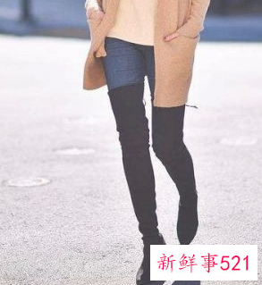 黑色长筒靴搭配指南