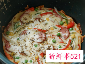 电饭煲披萨饼