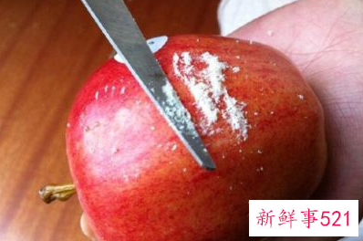 如何鉴别苹果皮是否打蜡
