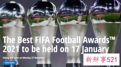 2021世界足球先生候选名单