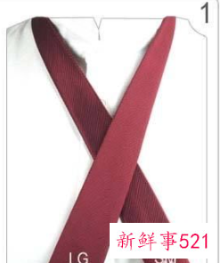 领带手上三圈打法