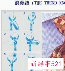 领带手上三圈打法