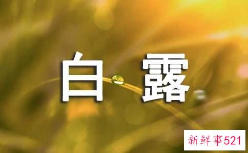 白露时节养生须做到六防